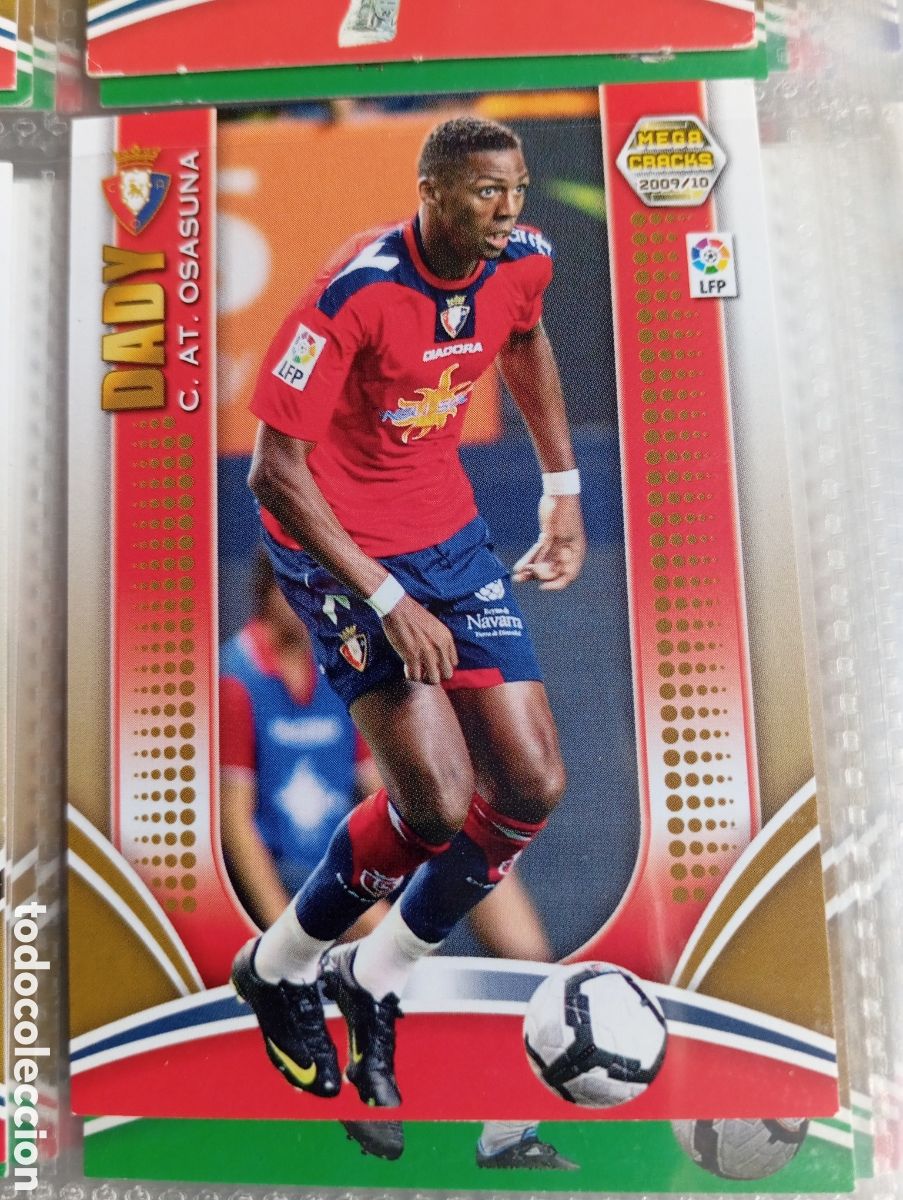 Figurine di Calcio: DADY C. AT. OSASUNA Cromo ficha de futbol Megacracks 2009-2010 MGK 09-10 PANINI