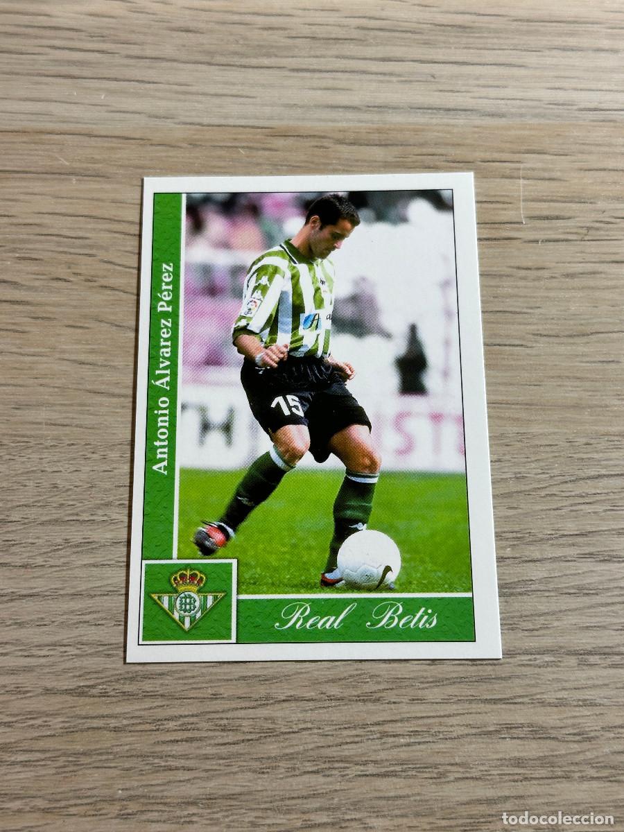 Football Stickers: 394 ITO CORREGIDO BETIS FICHAS LIGA MUNDICROMO 2001 2002 01 02