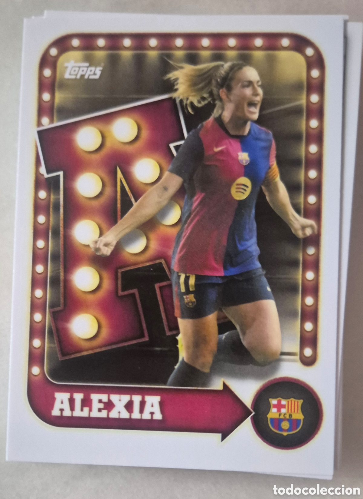 Cartes &agrave; collectionner de Football: Alexia putellas barcelona topps collector tin 25 26