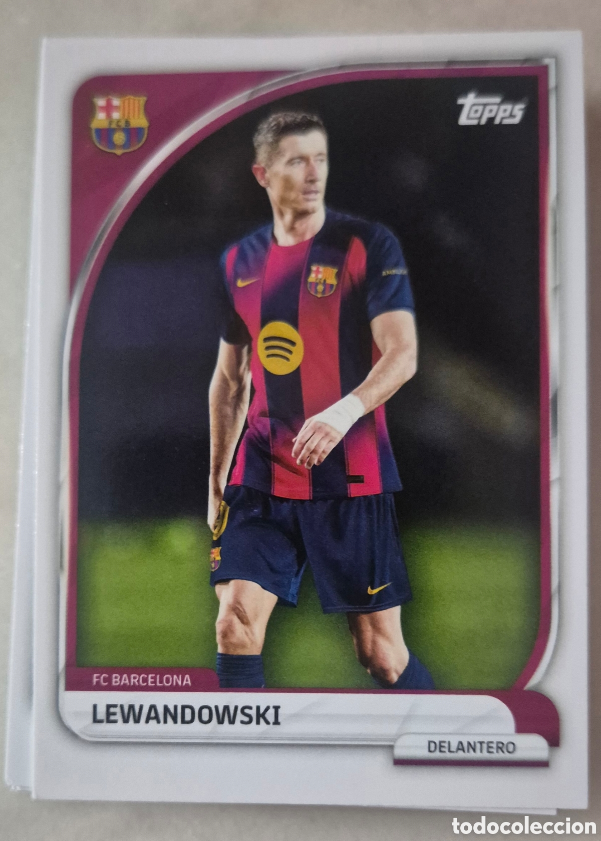 Cromos de Futebol: Lewandowsky barcelona topps collector tin 25 26