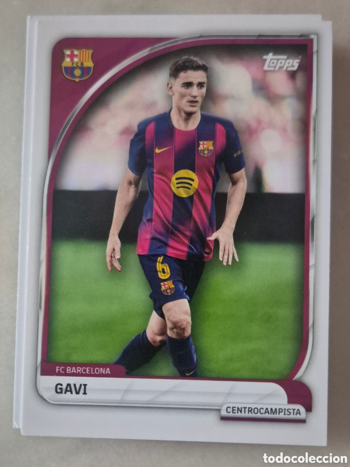 Cromos de F&uacute;tbol: Gavi barcelona topps collector tin 25 26