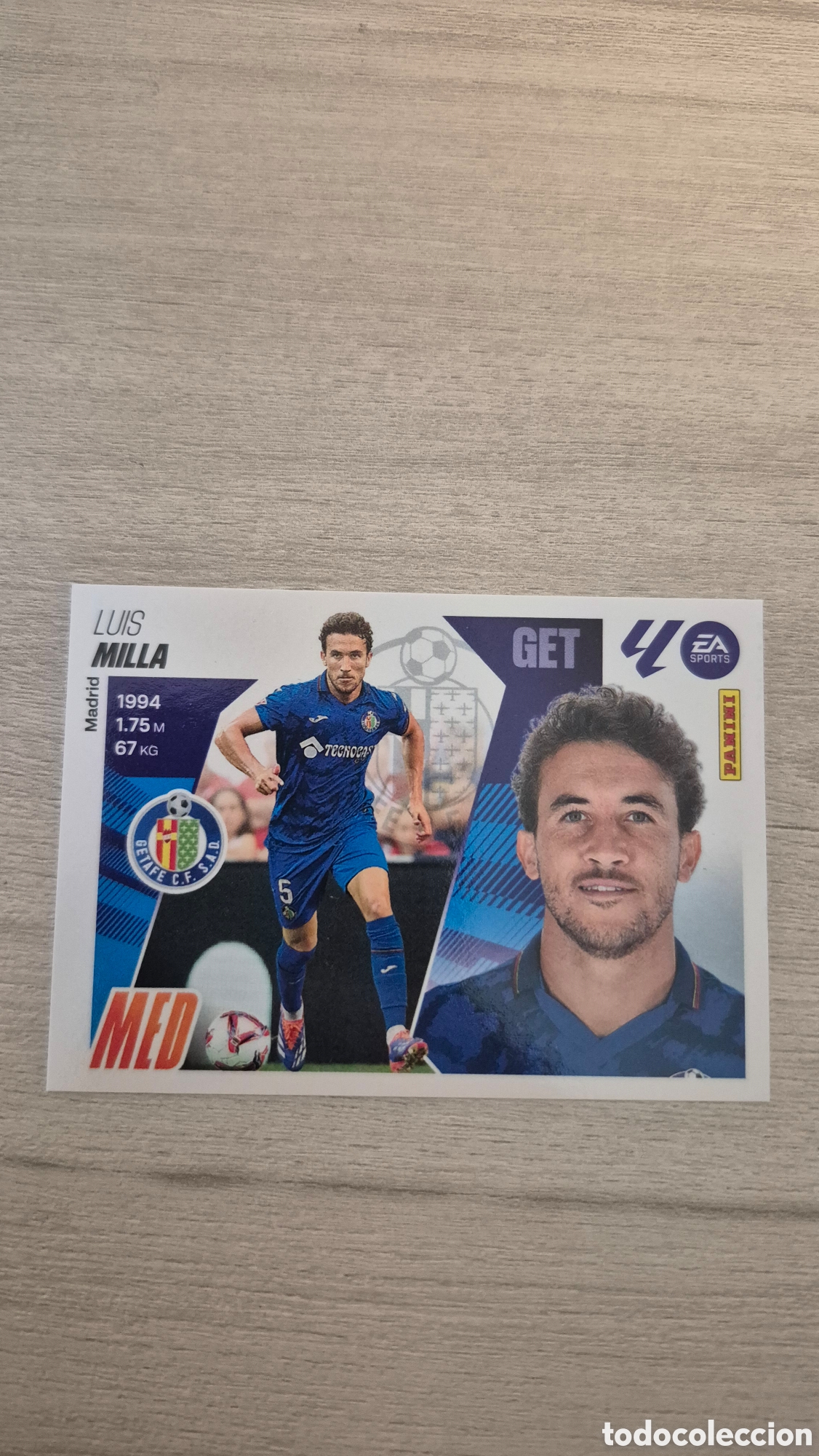 Fu&szlig;ball-Sticker: N&deg;14 Getafe Milla Liga Este 25/26