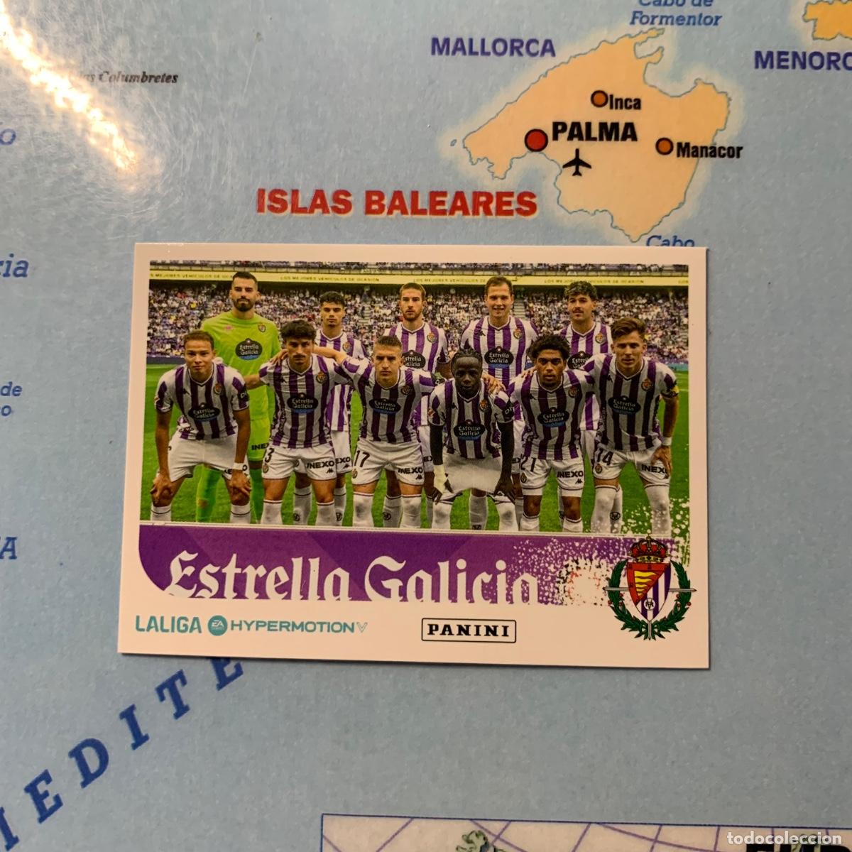 Cromos de f&uacute;tbol: Equipo del Real Valladolid n&uacute;mero 383 cromo liga Hypermotion 25-26 2025-2026