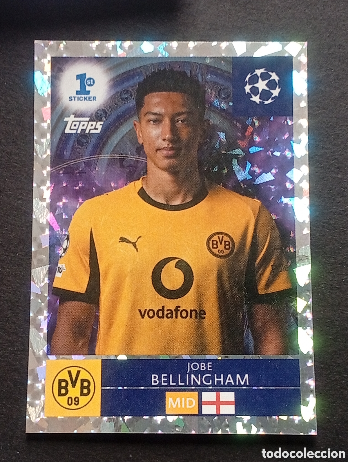 Cromos de f&uacute;tbol: 1st 295 JOBE BELLINGHAM BORUSSIA TOPPS UEFA CHAMPIONS LEAGUE STICKERS STICKER CROMOS 2025 2026 25 26