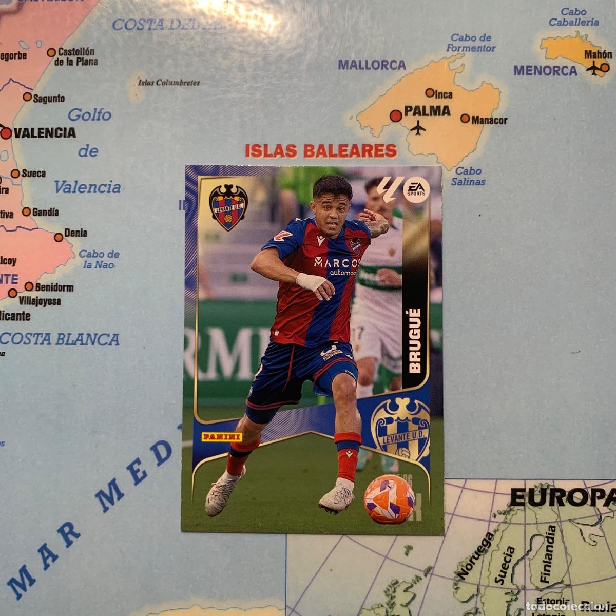 Cromos de F&uacute;tbol: Brugue n&uacute;mero 214 del Levante megacracks 25-26 2025-2026