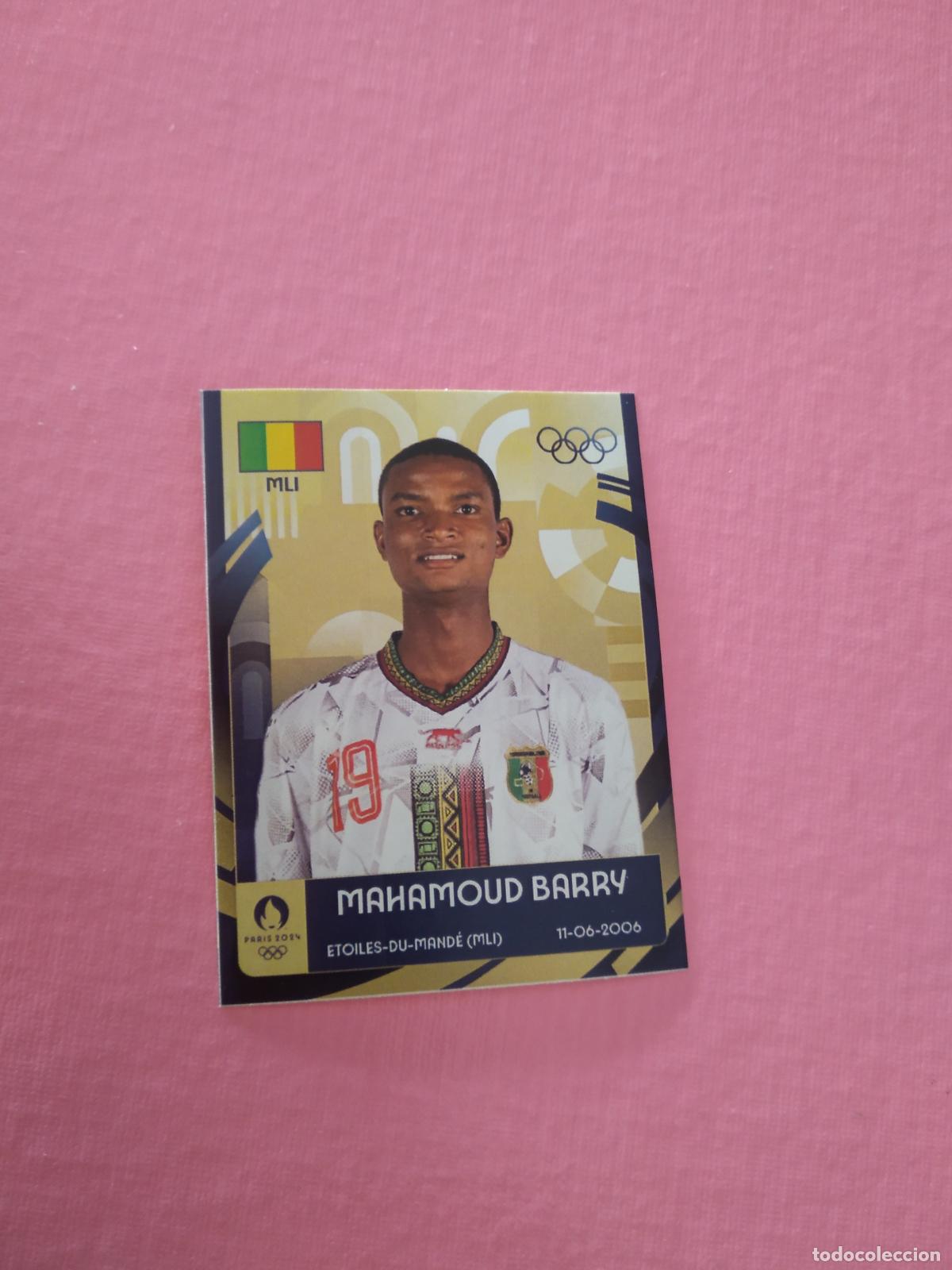 Cromos de f&uacute;tbol: MAHAMOUD BARRY MALI CROMO FUTBOL JUEGOS OLIMPICOS JJOO 2024 BLACK HORSE