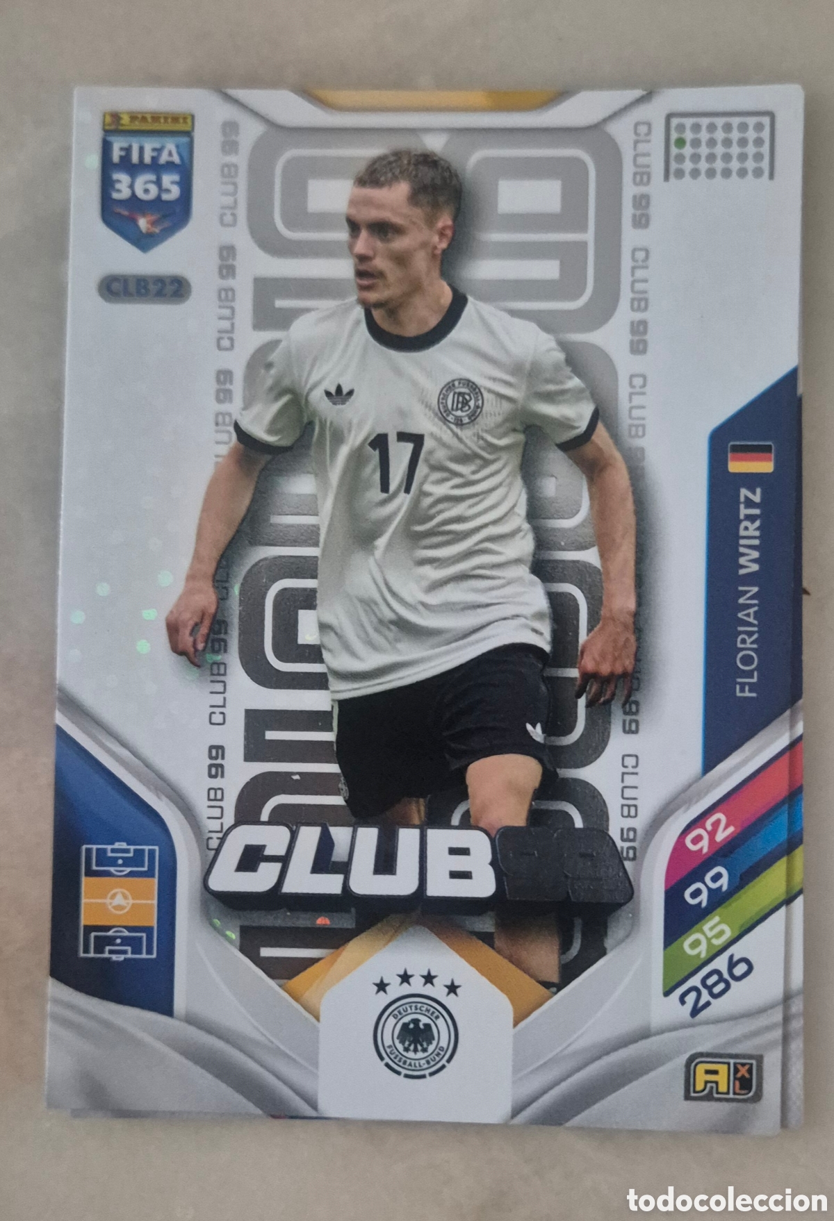 Cromos de F&uacute;tbol: CLB22 Wirtz Alemania club 99 fifa 365 2026