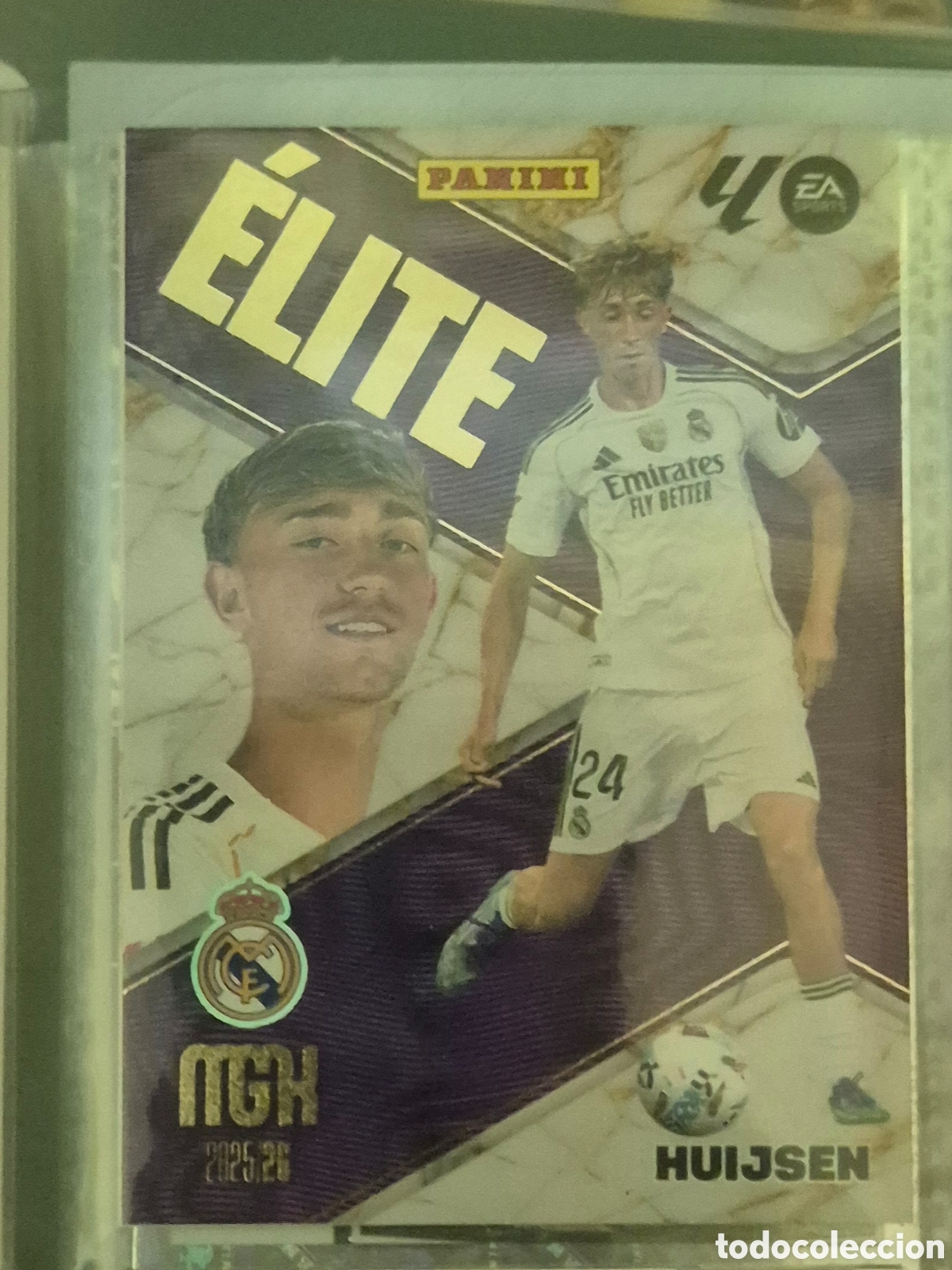 Cromos de F&uacute;tbol: Huijsen madrid elite megacracks 25 26 3a edici&oacute;n
