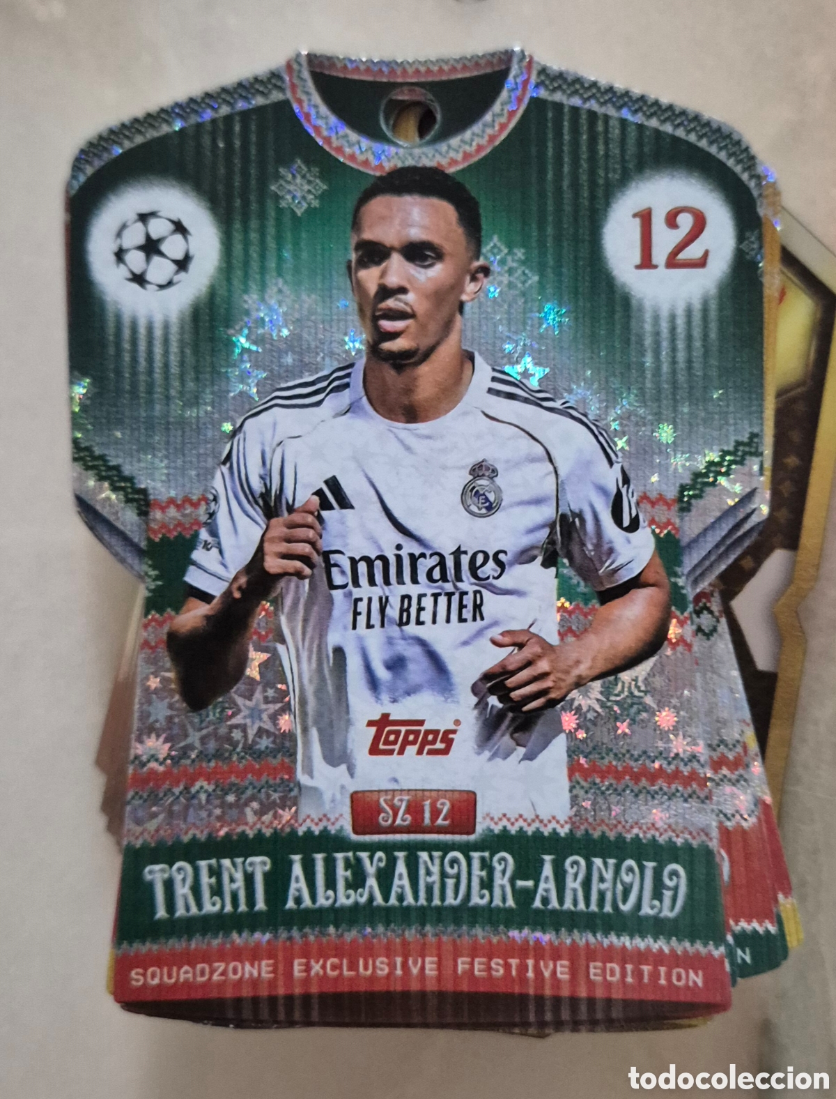 Cromos de F&uacute;tbol: SZ12 alexander arnold madrid squadzone topps match attax 2026