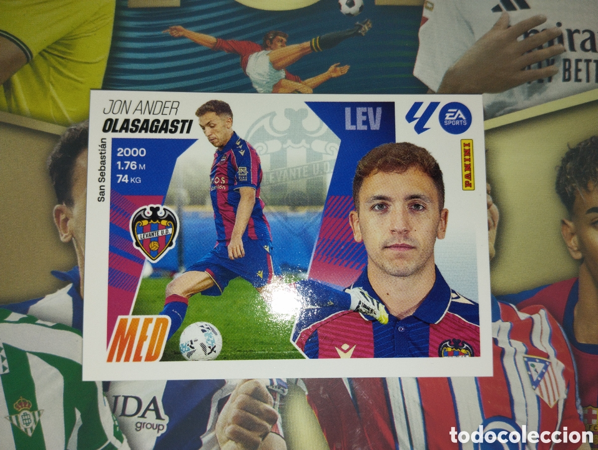 Figurine di Calcio: LIGA ESTE 2025 2026 25 26 - PANINI - N&ordm; 14 OLASAGASTI LEVANTE UD