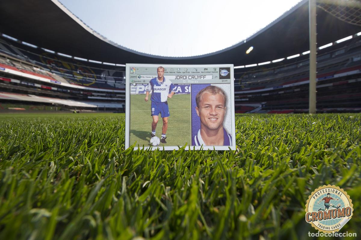 Figurine di Calcio: Jordi Cruyff - Alaves - 2001 2002 01 02 - Cromo Ediciones Este - Nunca Pegado