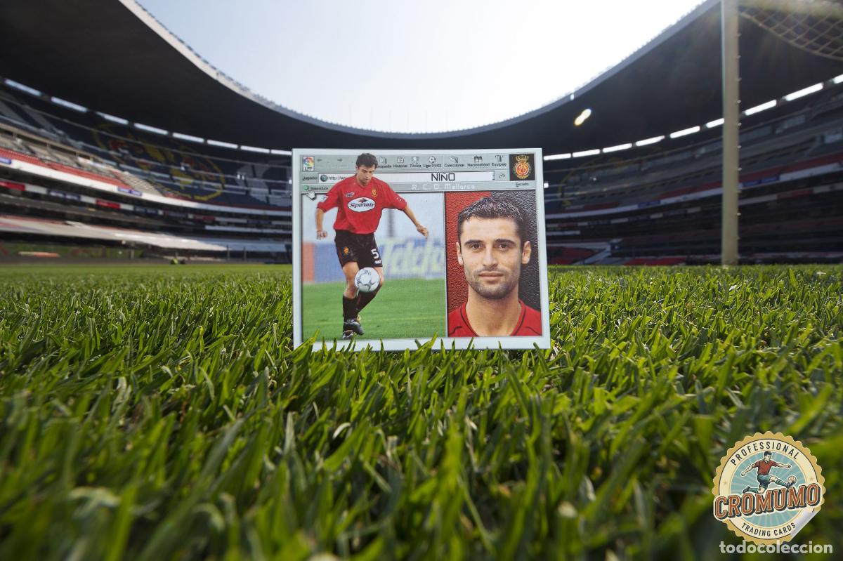 Figurine di Calcio: Ni&ntilde;o - Mallorca - 2001 2002 01 02 - Cromo Ediciones Este - Nunca Pegado