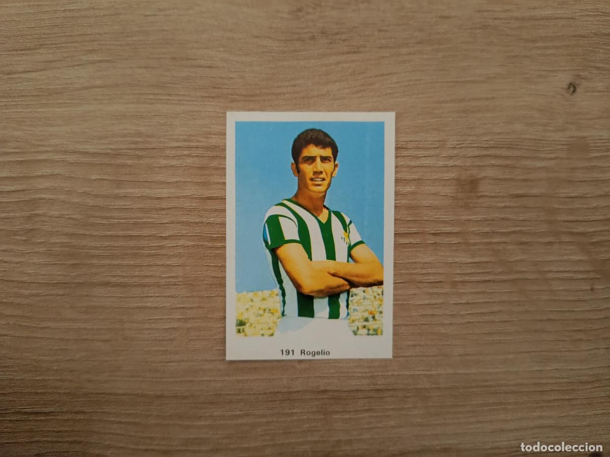 Cartes &agrave; collectionner de Football: CROMO DE F&Uacute;TBOL EDITORIAL RUIZ ROMERO 191 ROGELIO SIN PEGAR NUNCA PEGADO 72 73 1972 1973