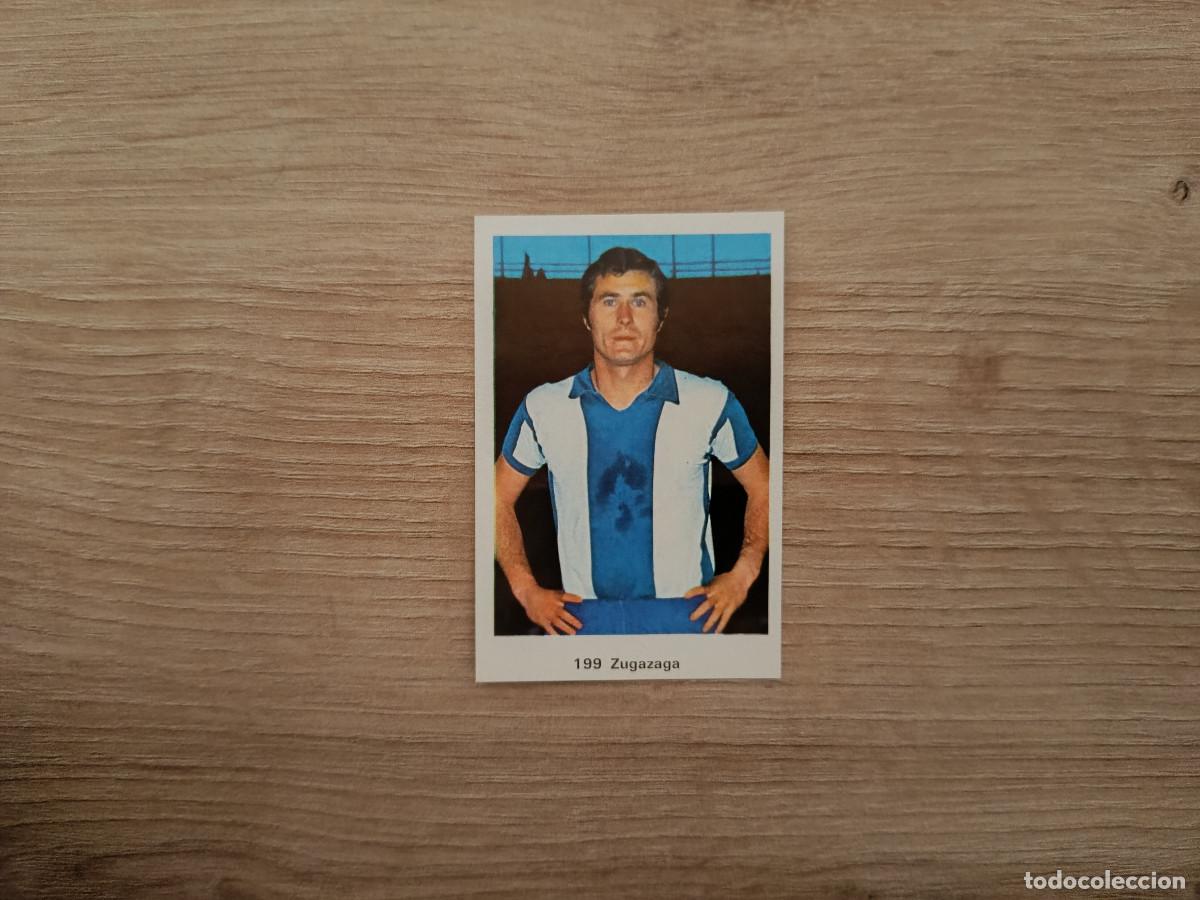 Cartes &agrave; collectionner de Football: CROMO DE F&Uacute;TBOL EDITORIAL RUIZ ROMERO 199 ZUGAZAGA SIN PEGAR NUNCA PEGADO 72 73 1972 1973