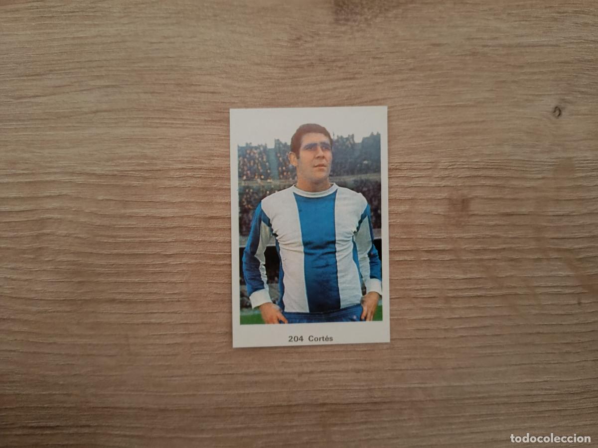 Figurine di Calcio: CROMO DE F&Uacute;TBOL EDITORIAL RUIZ ROMERO 204 CORTES SIN PEGAR NUNCA PEGADO 72 73 1972 1973