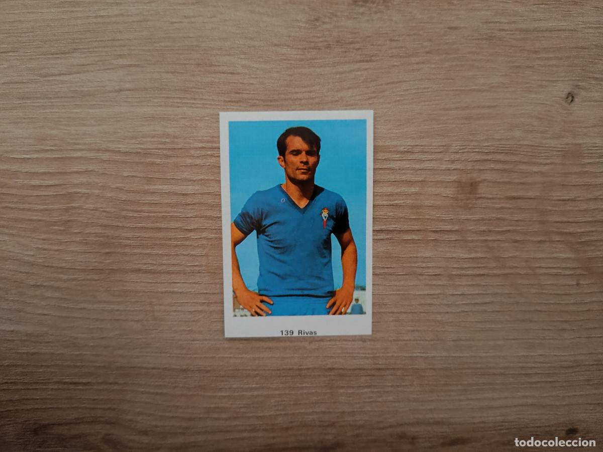 Cromos de Futebol: CROMO DE F&Uacute;TBOL EDITORIAL RUIZ ROMERO 139 RIVAS SIN PEGAR NUNCA PEGADO 72 73 1972 1973