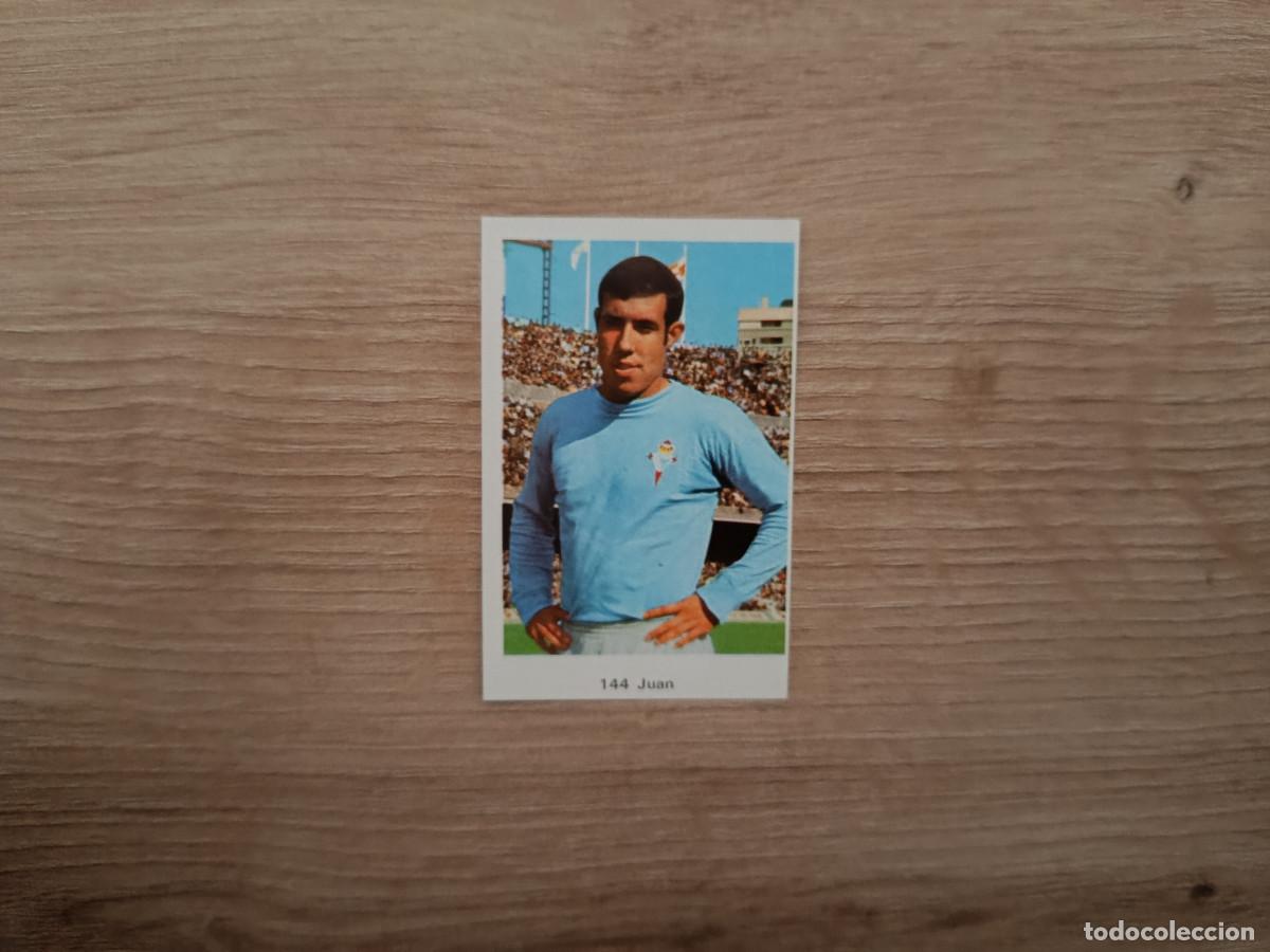 Cromos de Futebol: CROMO DE F&Uacute;TBOL EDITORIAL RUIZ ROMERO 144 JUAN SIN PEGAR NUNCA PEGADO 72 73 1972 1973