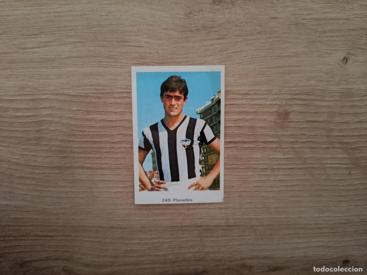 Cartes &agrave; collectionner de Football: CROMO DE F&Uacute;TBOL EDITORIAL RUIZ ROMERO 249 PLANELLES SIN PEGAR NUNCA PEGADO 72 73 1972 1973