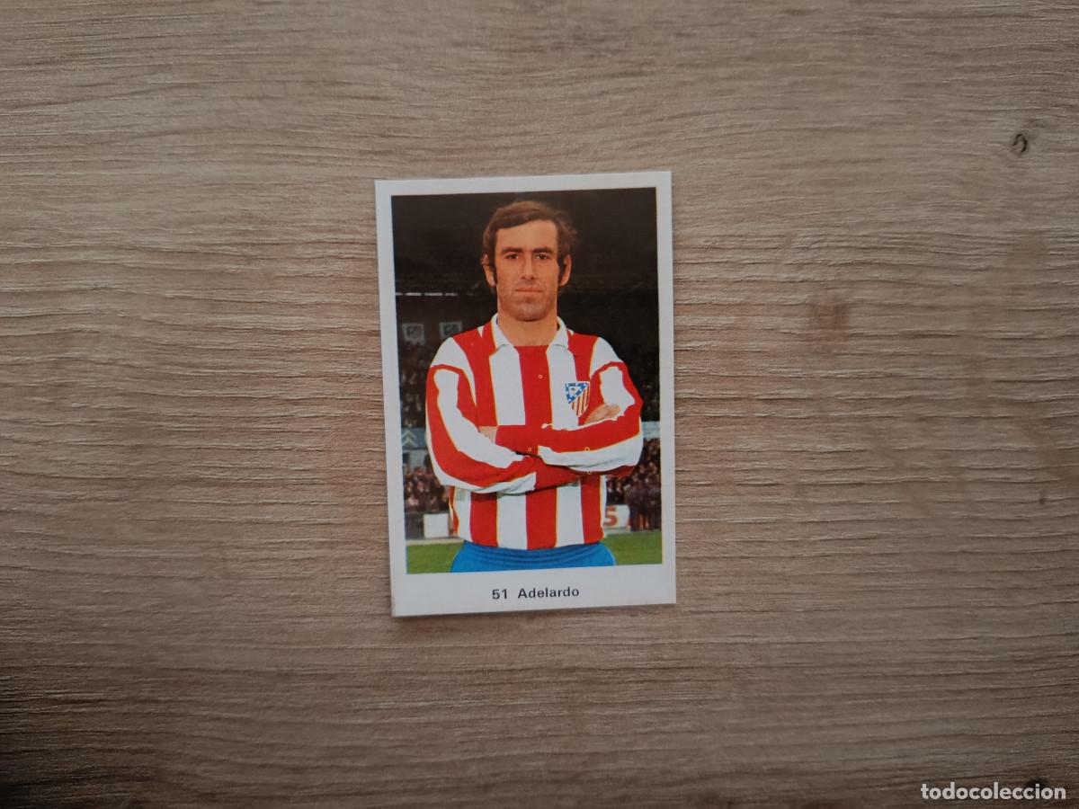 Cromos de F&uacute;tbol: CROMO DE F&Uacute;TBOL EDITORIAL RUIZ ROMERO 51 ADELARDO SIN PEGAR NUNCA PEGADO 72 73 1972 1973 LEER