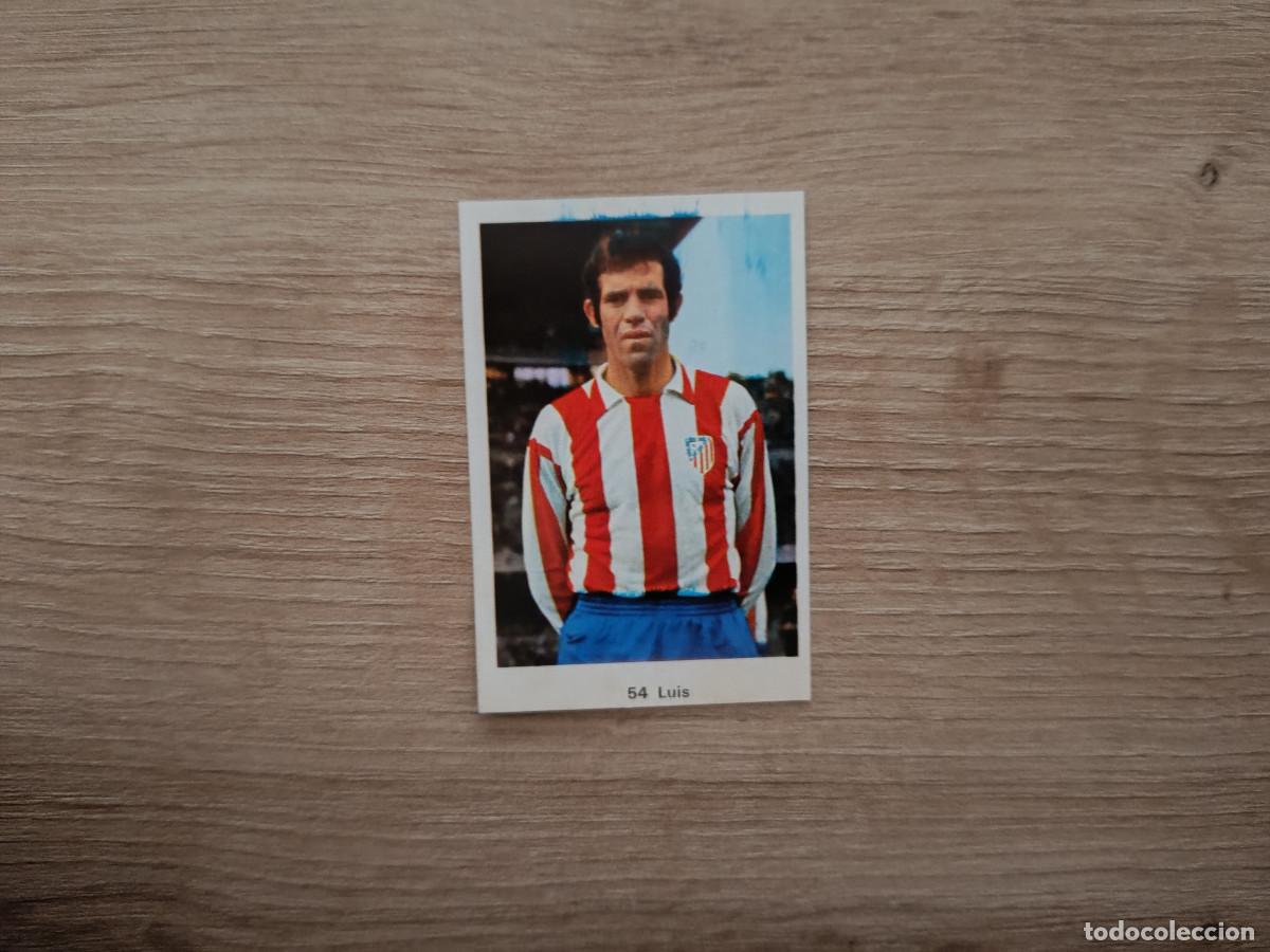 Figurine di Calcio: CROMO DE F&Uacute;TBOL EDITORIAL RUIZ ROMERO 54 LUIS SIN PEGAR NUNCA PEGADO 72 73 1972 1973 LEER