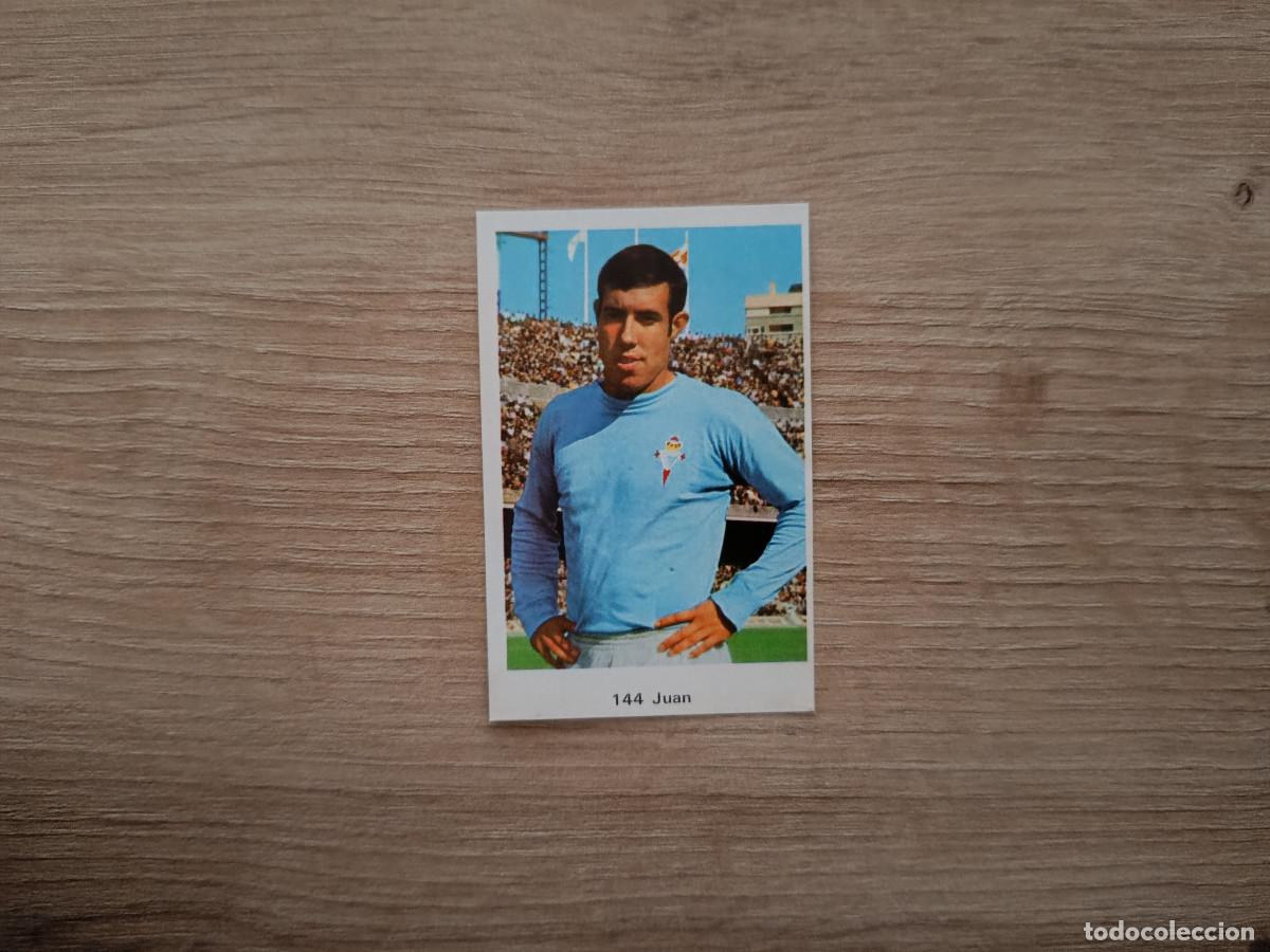 Cromos de F&uacute;tbol: CROMO DE F&Uacute;TBOL EDITORIAL RUIZ ROMERO 144 JUAN SIN PEGAR NUNCA PEGADO 72 73 1972 1973