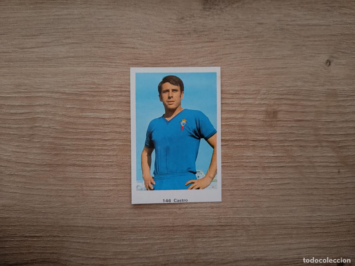 Cromos de Futebol: CROMO DE F&Uacute;TBOL EDITORIAL RUIZ ROMERO 146 CASTRO SIN PEGAR NUNCA PEGADO 72 73 1972 1973