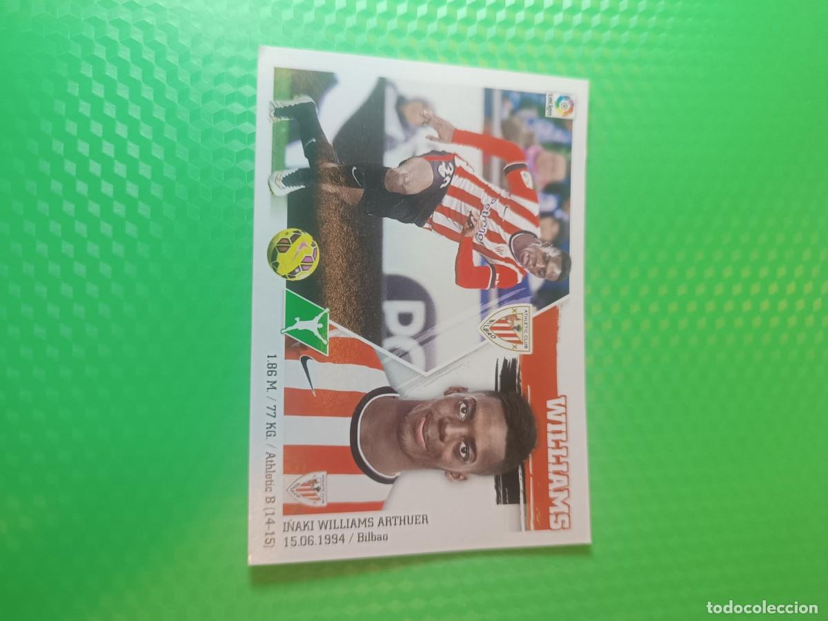 Fu&szlig;ball-Sticker: WILLIAMS BILBAO CORREGIDO 20 LIGA ESTE 2015/16 15 16