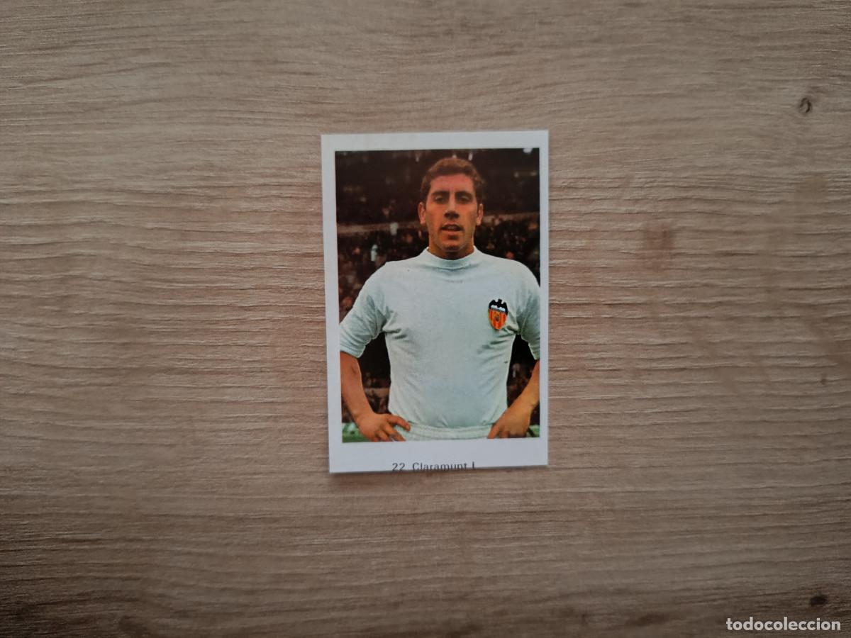Fu&szlig;ball-Sticker: CROMO DE F&Uacute;TBOL EDITORIAL RUIZ ROMERO 22 CLARAMUNT I SIN PEGAR NUNCA PEGADO 72 73 1972 1973