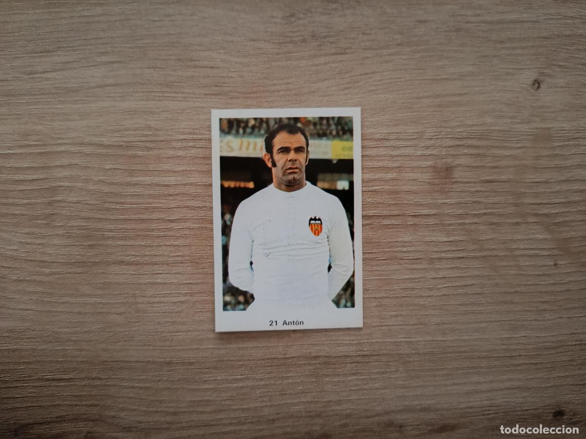 Figurine di Calcio: CROMO DE F&Uacute;TBOL EDITORIAL RUIZ ROMERO 21 ANTON SIN PEGAR NUNCA PEGADO 72 73 1972 1973 LEER