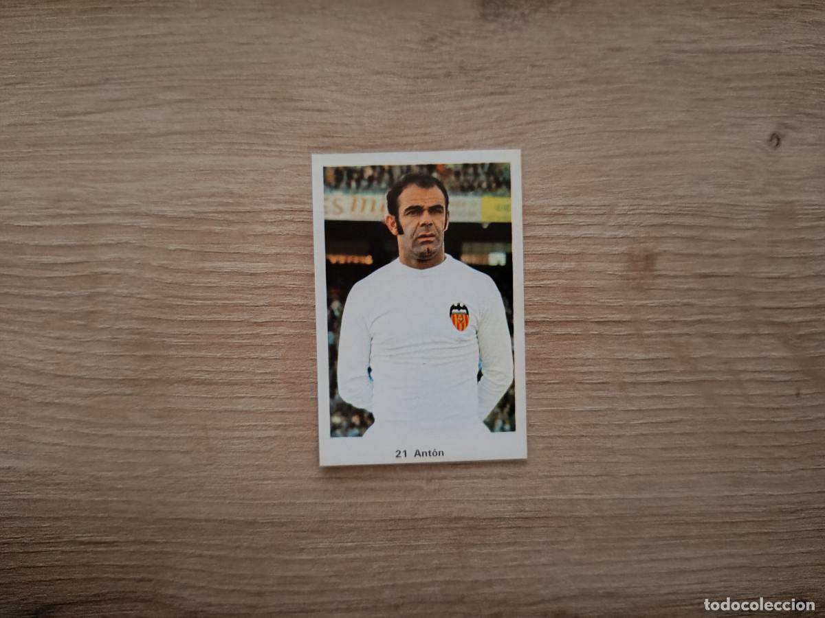 Cartes &agrave; collectionner de Football: CROMO DE F&Uacute;TBOL EDITORIAL RUIZ ROMERO 21 ANTON SIN PEGAR NUNCA PEGADO 72 73 1972 1973 LEER