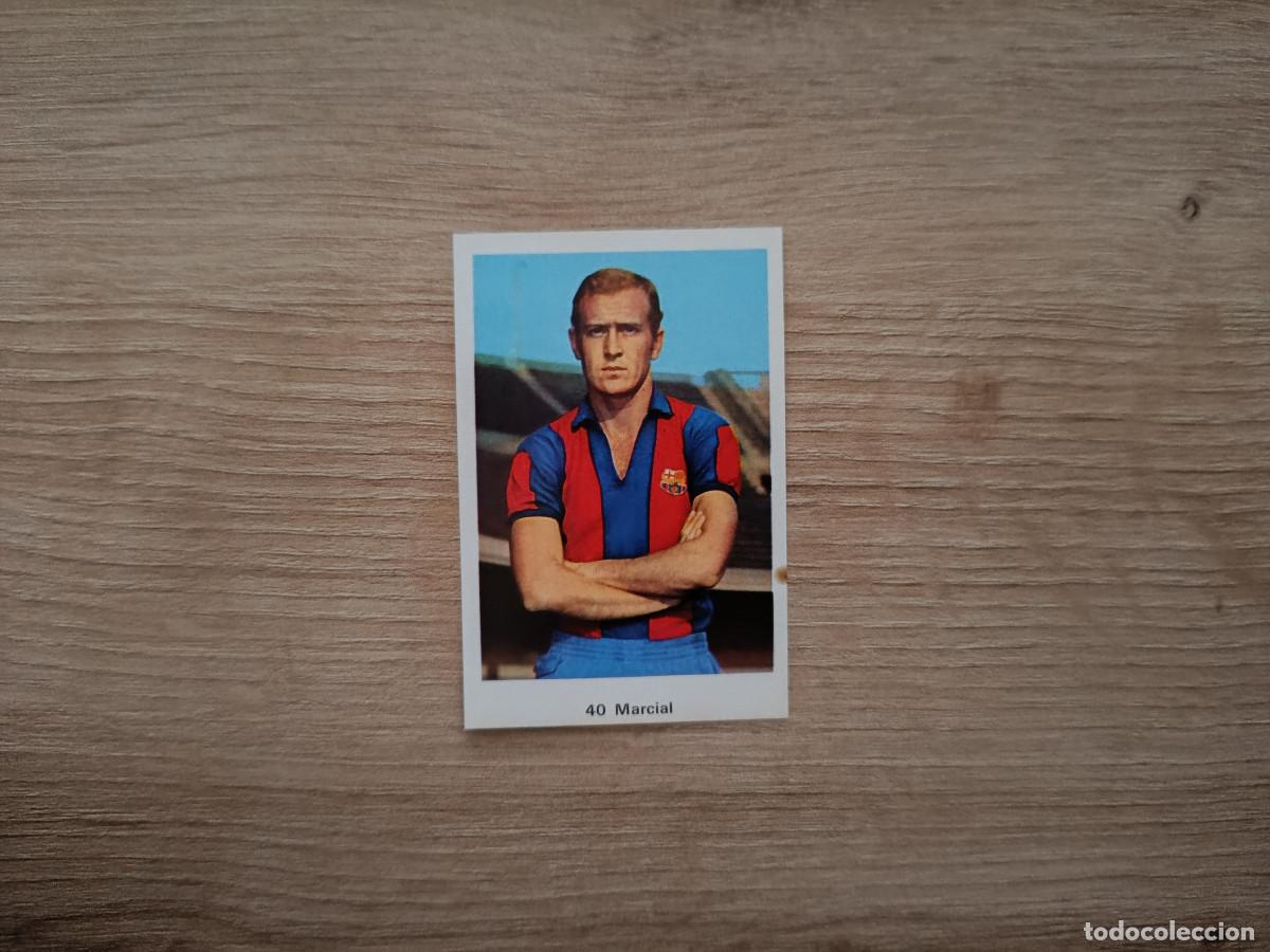 Cartes &agrave; collectionner de Football: CROMO DE F&Uacute;TBOL EDITORIAL RUIZ ROMERO 40 MARCIAL SIN PEGAR NUNCA PEGADO 72 73 1972 1973 LEER