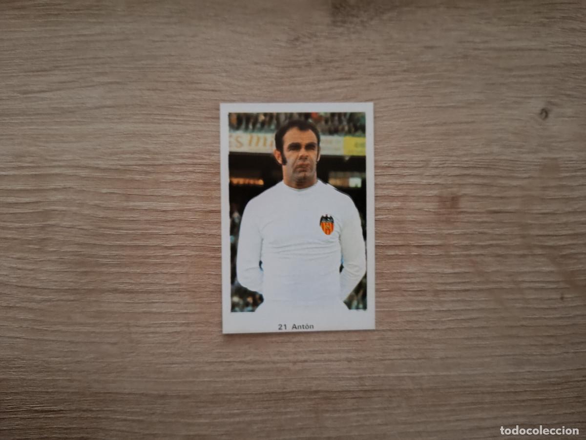 Football Stickers: CROMO DE F&Uacute;TBOL EDITORIAL RUIZ ROMERO 21 ANTON SIN PEGAR NUNCA PEGADO 72 73 1972 1973 LEER
