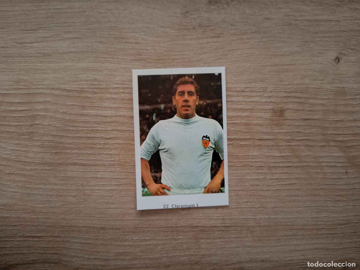 Cartes &agrave; collectionner de Football: CROMO DE F&Uacute;TBOL EDITORIAL RUIZ ROMERO 22 CLARAMUNT I SIN PEGAR NUNCA PEGADO 72 73 1972 1973