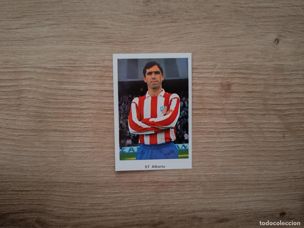Cartes &agrave; collectionner de Football: CROMO DE F&Uacute;TBOL EDITORIAL RUIZ ROMERO 57 ALBERTO SIN PEGAR NUNCA PEGADO 72 73 1972 1973