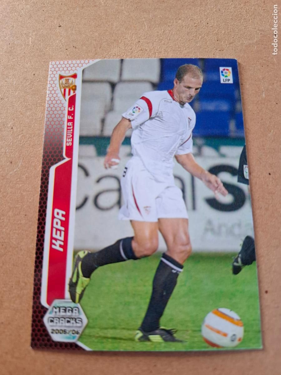 Fu&szlig;ball-Sticker: MEGACRACKS 2005 2006 05 06 - 287 BIS KEPA - SEVILLA FC - CP5