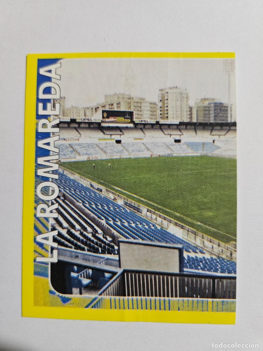 Figurine di Calcio: Cromo Panini Super Campeonato Liga 1998-1999 (98/99) N&ordm; 482 Estadio La Romareda (Zaragoza) Sin pegar
