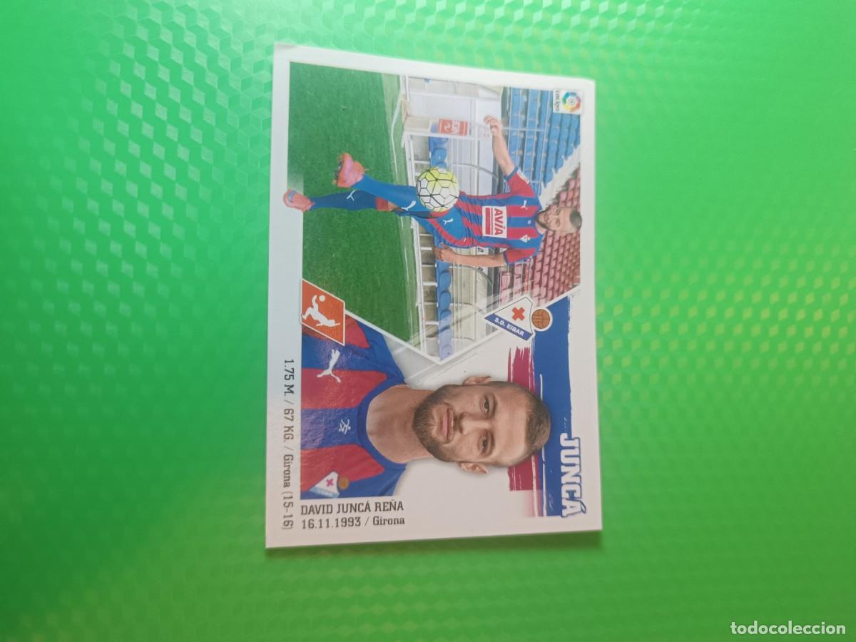 Cromos de f&uacute;tbol: JUNC&Aacute; EIBAR LIGA ESTE 2015/16 15 16 - Foto 1