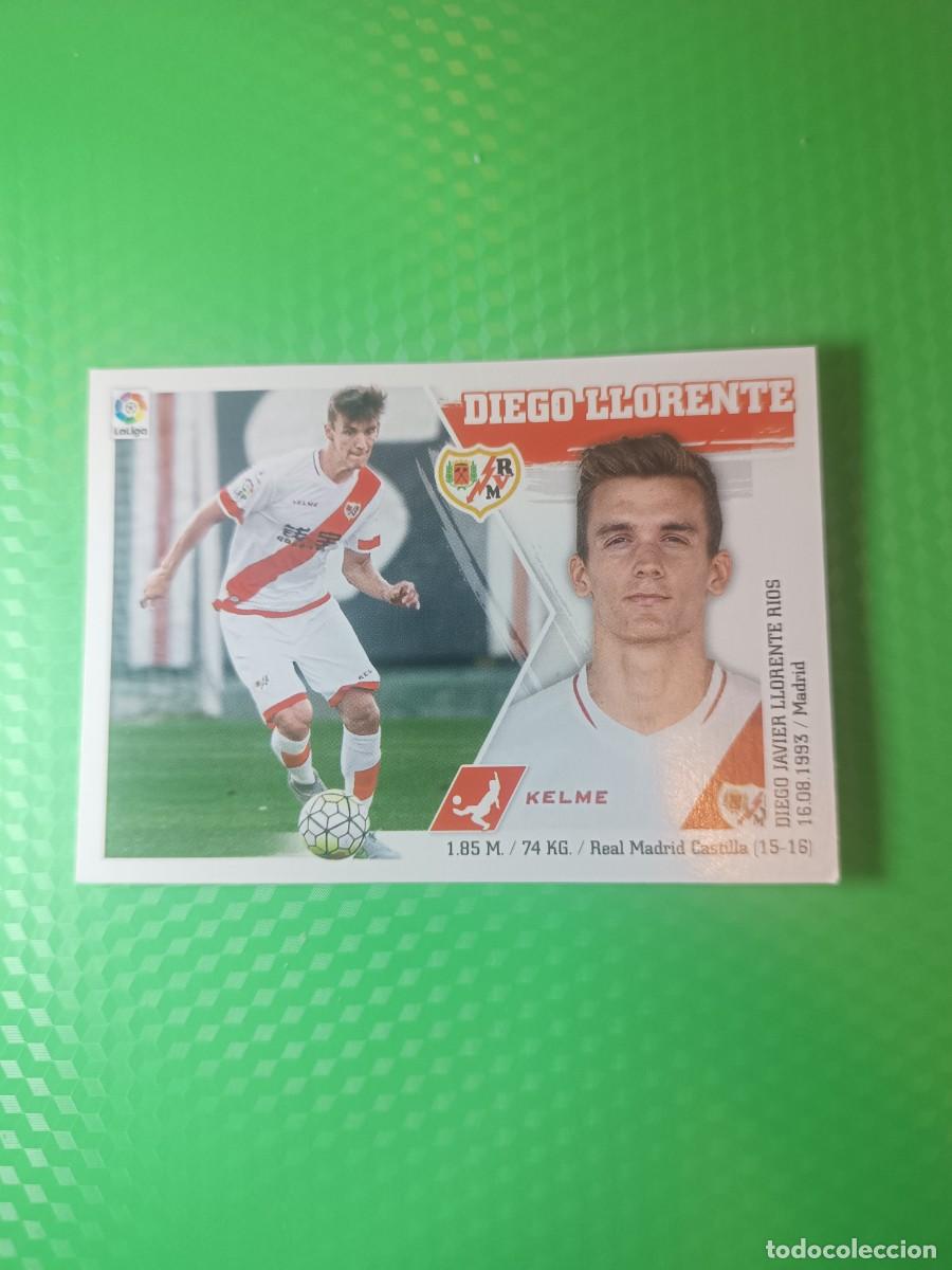 Figurine di Calcio: DIEGO LLORENTE 11 RAYO VALLECANO LIGA ESTE 2015/16 15 16