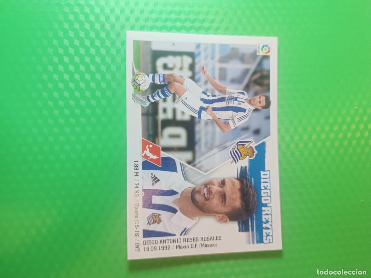 Fu&szlig;ball-Sticker: DIEGO REYES 21 REAL SOCIEDAD LIGA ESTE 2015/16 15