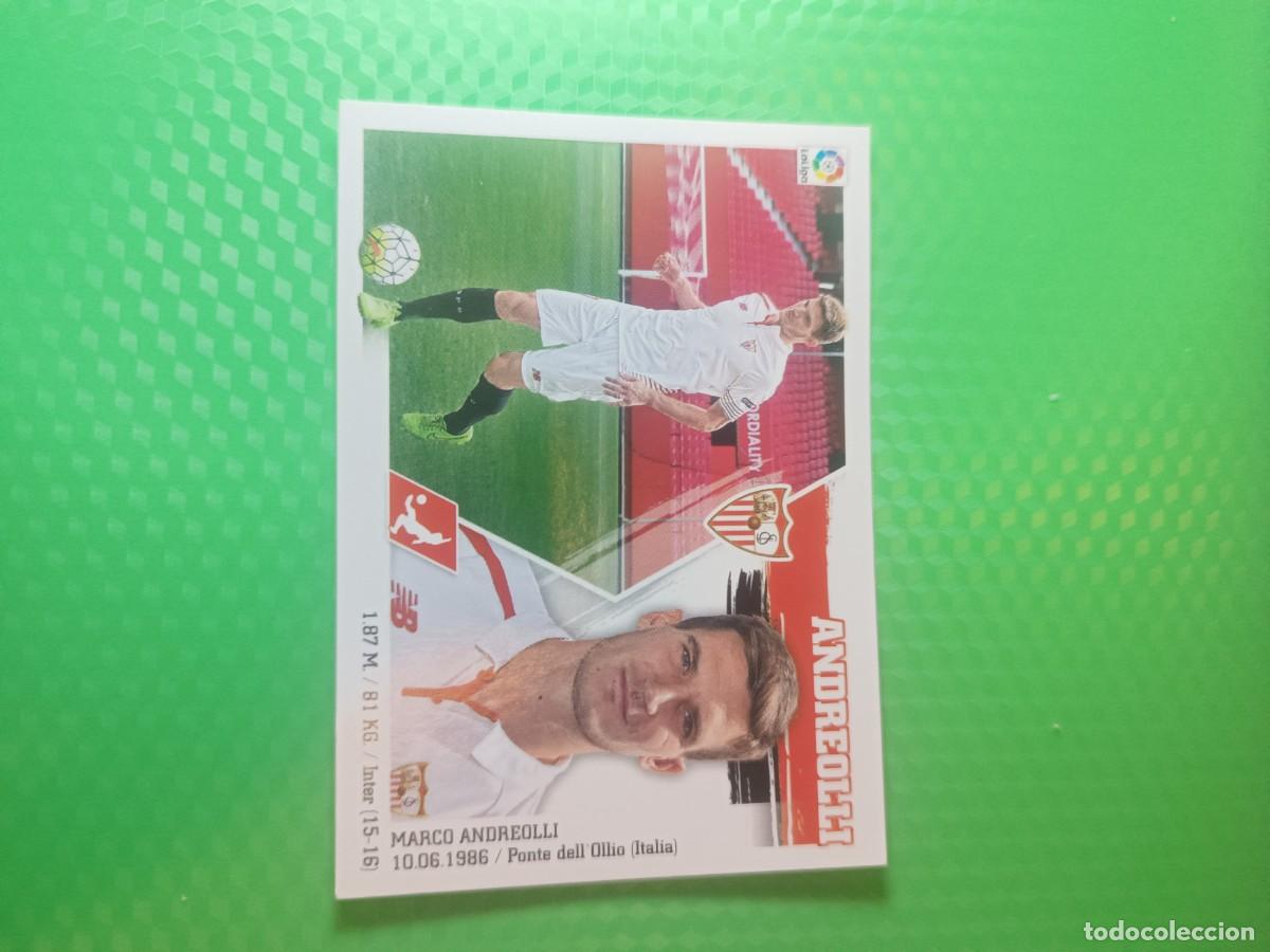 Fu&szlig;ball-Sticker: ANDREOLLI 22 SEVILLA LIGA ESTE 2015/16 15 16