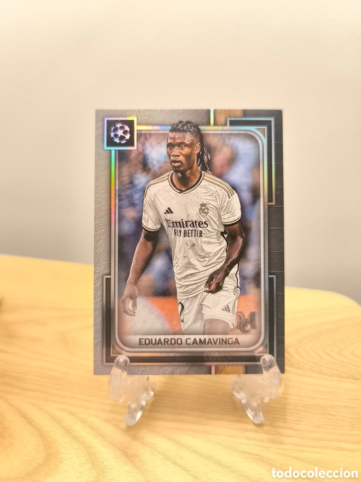 Football Stickers: Camavinga Topps museum Real Madrid
