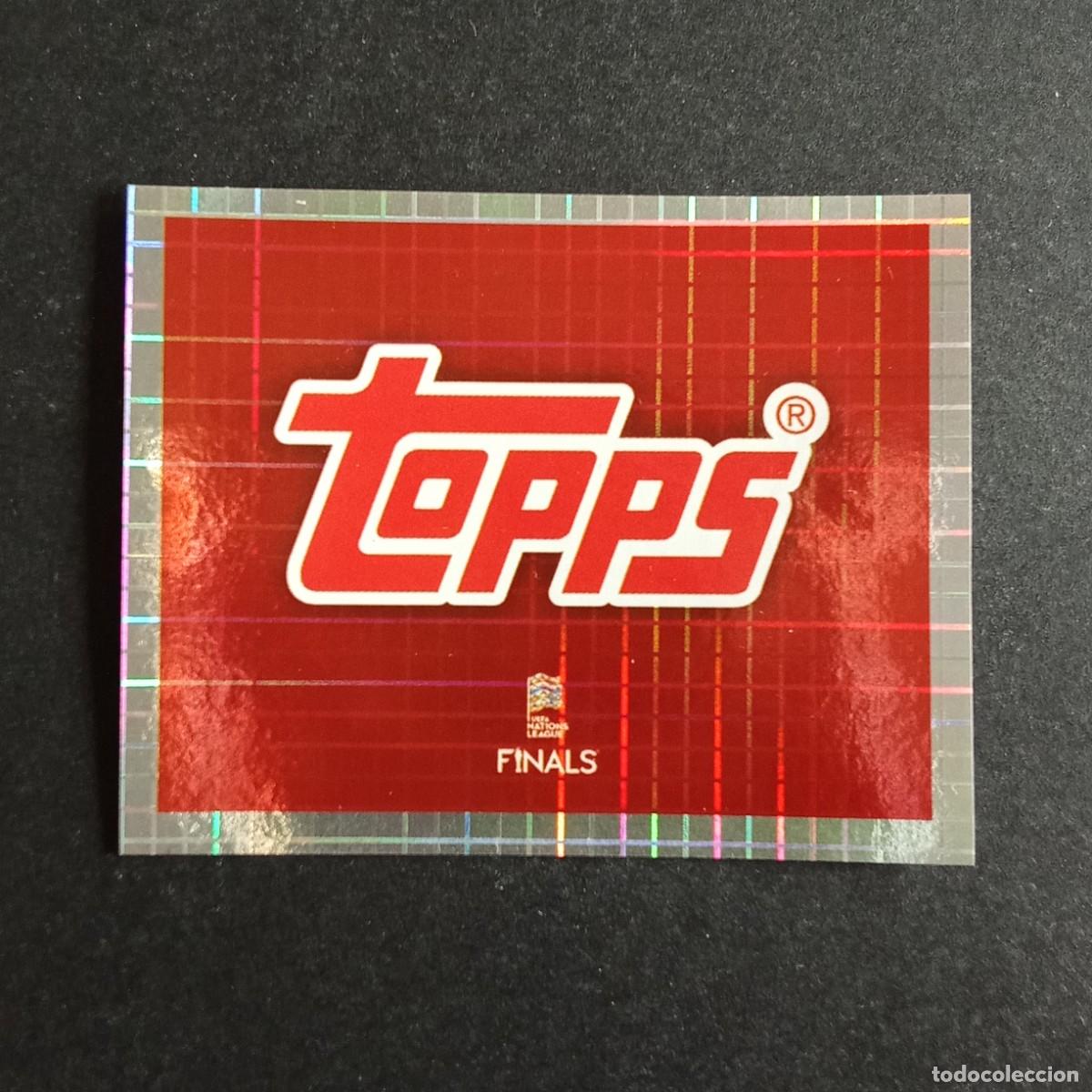 Figurine di Calcio: CROMO FUTBOL THE ROAD TO UEFA NATIONS LEAGUE 2022 TOPPS 1 LOGO NUNCA PEGADO