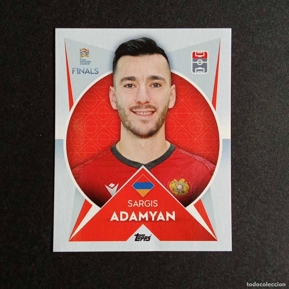Football Stickers: CROMO FUTBOL THE ROAD TO UEFA NATIONS LEAGUE 2022 TOPPS 68 ADAMYAN ARMENIA NUNCA PEGADO
