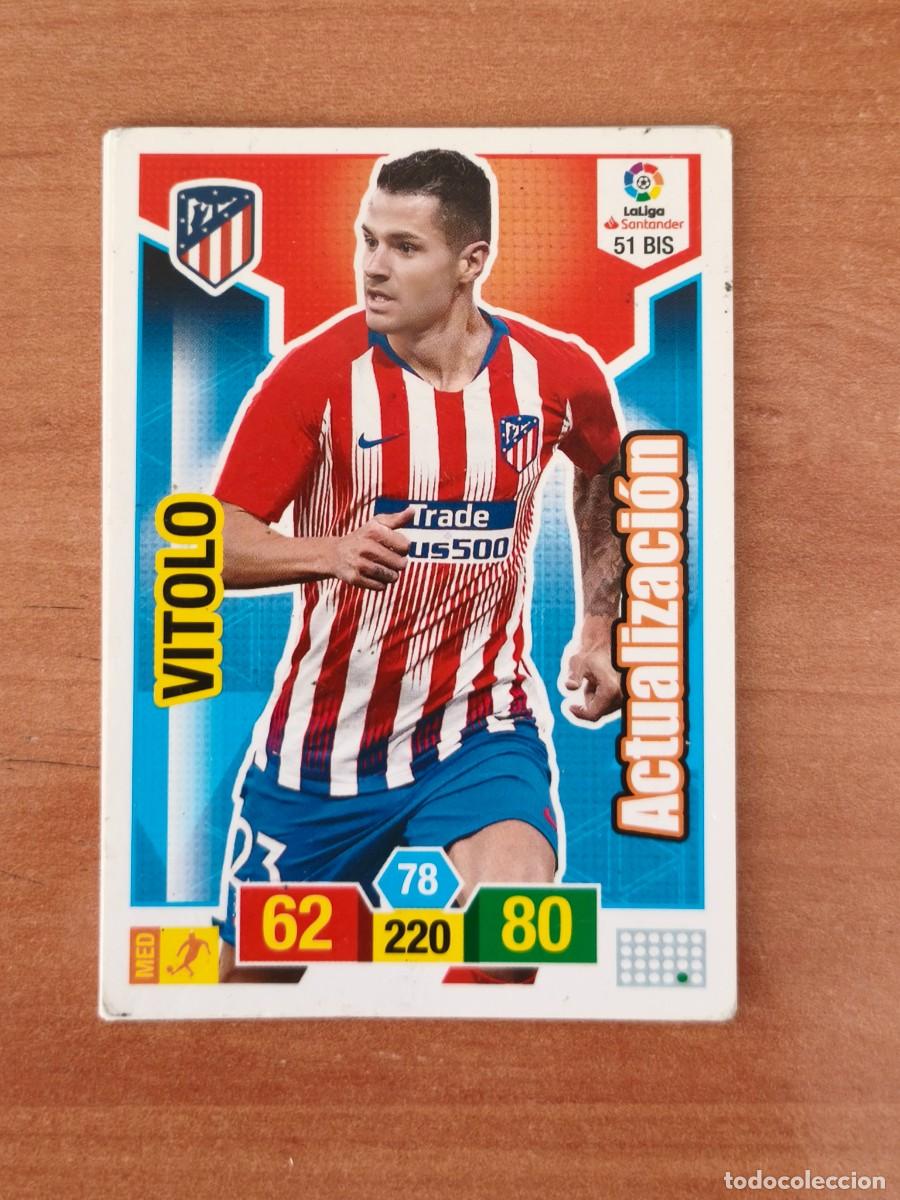 Fu&szlig;ball-Sticker: vitolo, adrenalyn 2018 19 actualizacion