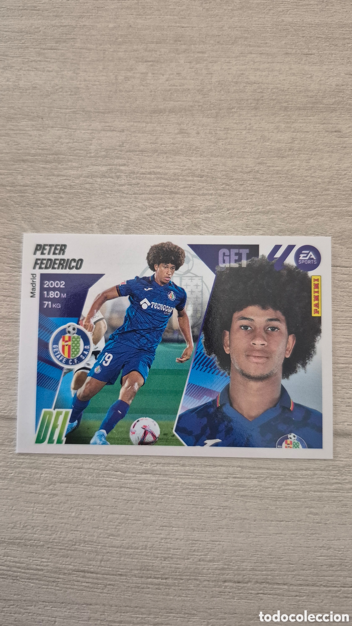 Figurine di Calcio: N&deg;17 Getafe Peter Federico Liga Este 25/26