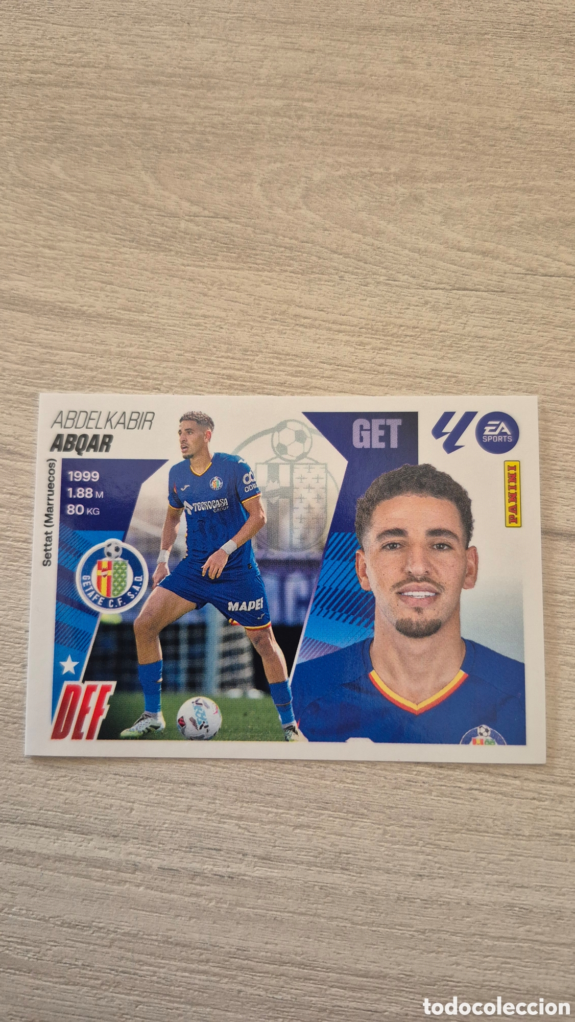 Fu&szlig;ball-Sticker: N&deg;7Bis Getafe Abqar Liga Este 25/26