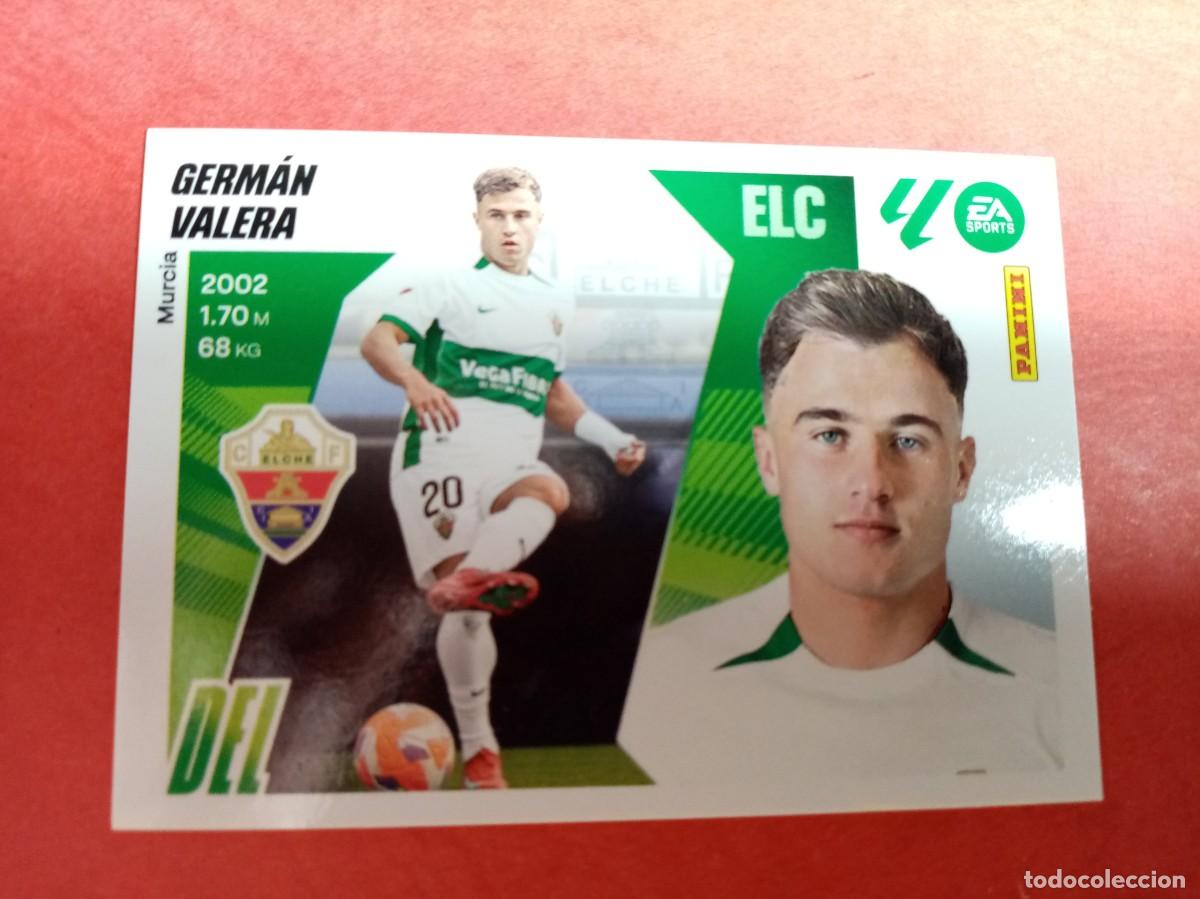 Cromos de f&uacute;tbol: N&ordm; 18 GERMAN VALERA, ELCHE CF, LIGA ESTE 2025 2026 25 26 PANINI