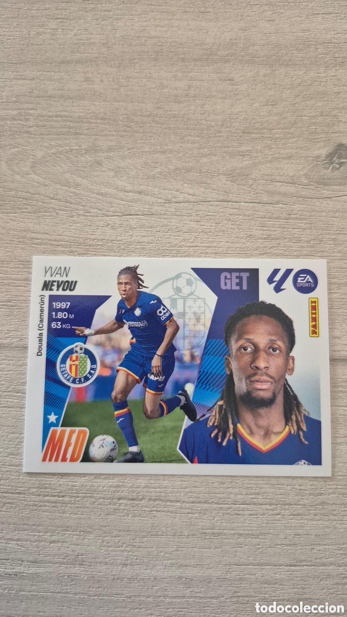Fu&szlig;ball-Sticker: N&deg;13Bis Getafe Neyou Liga Este 25/26