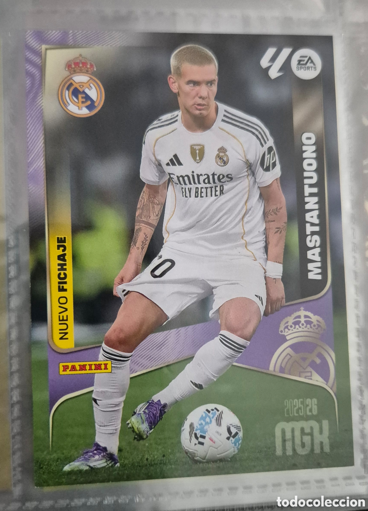 Cromos de F&uacute;tbol: Mastantuono madrid fichajes megacracks 25 26