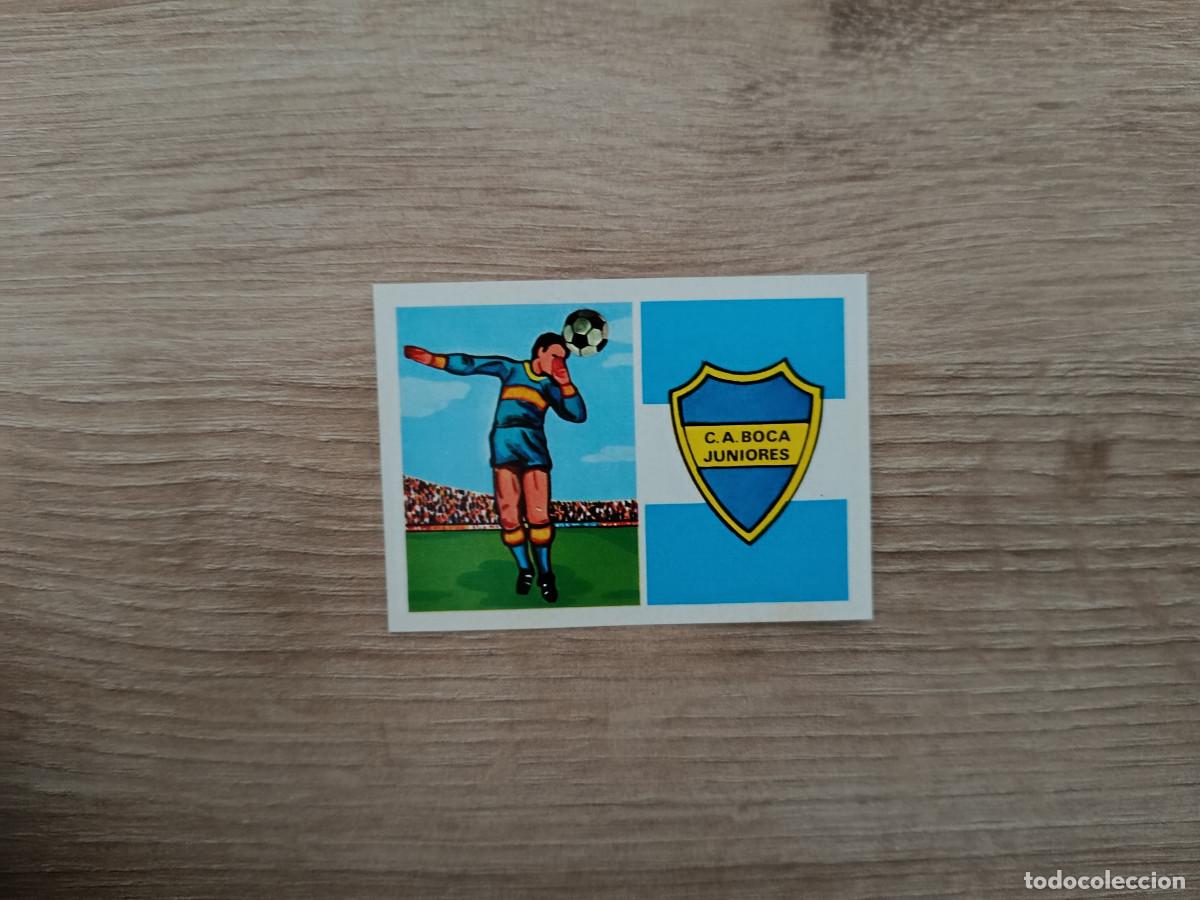Figurine di Calcio: CROMO DE F&Uacute;TBOL EDITORIAL RUIZ ROMERO 377 BOCA JUNIORS SIN PEGAR NUNCA PEGADO 72 73 1972 1973